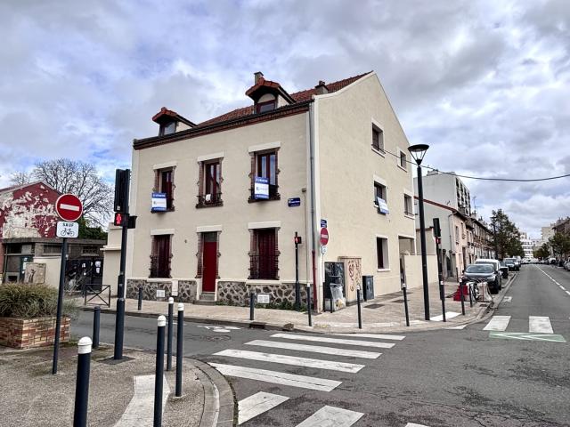 EXCLUSIVITÉ BK IMMOBILIER ROMAINVILLE CENTRE / APPARTEMENT STUDIO AVEC JARDIN PRIVATIF