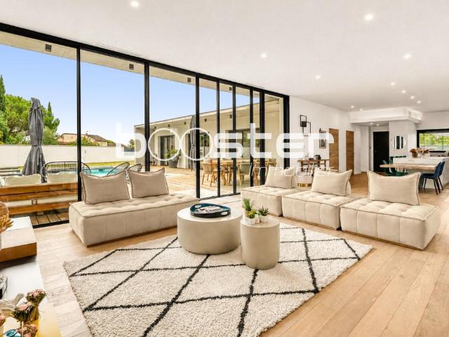 EXCLUSIVITE BOOSTER ! Superbe villa d'architecte contemporaine d’exception à Balma de plain pied: 180 m² de plain pied avec piscine, jardin de 799 m² et prestations haut de gamme