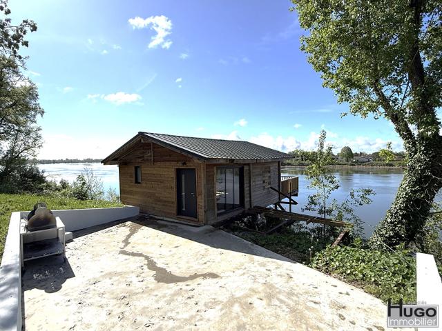EXCLUSIVITE ! CAMBES CENTRE PROCHE QUINSAC ROUTE DE BORDEAUX 10 MINUTES DE LATRESNE PONTON AVEC CABANE DE PECHE + 2 MAISONS LOCATIVES !