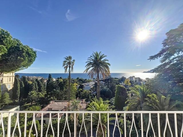 EXCLUSIVITÉ Cannes Croix des Gardes 4P Vue mer