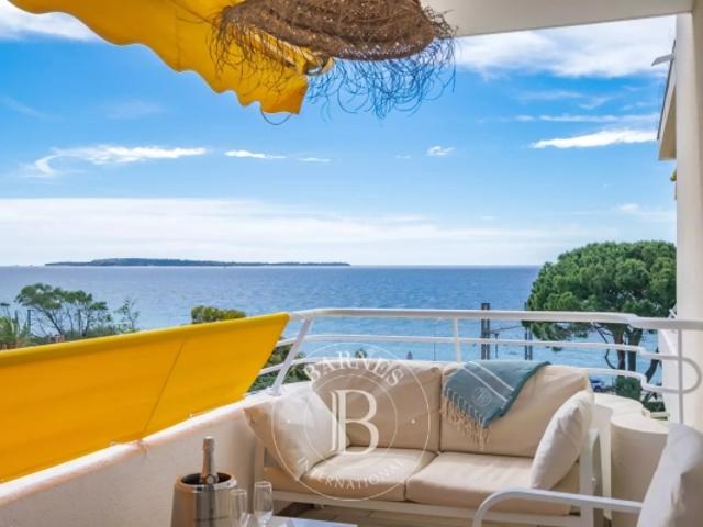 EXCLUSIVITÉ – CANNES BAS CROIX DES GARDES DERNIER ETAGE VUE MER TERRASSE ACCES DIRECT PLAGE 1 CHAMBRE