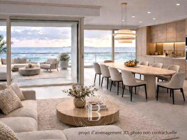 Exclusivité Cannes Palm Beach / Mouré Rouge 3 Pièces P. 93m² Cannes