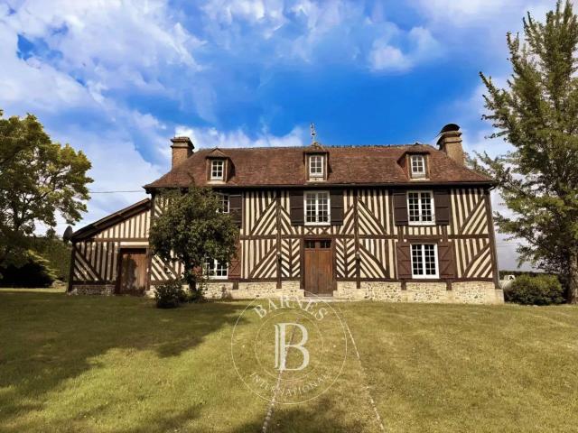 Exclusivité – Calvados – Maison augeronne du XVIIIe 300m² Livarot Pays d'Auge