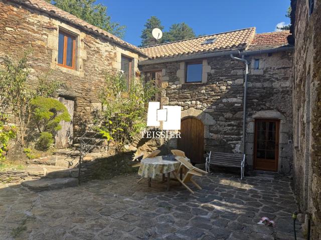 Exclusivité: Cévenne Gardoises 30 450, Mas Cévenol avec cou. 250m² Ponteils et Brésis