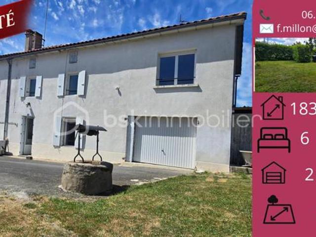 ? EXCLUSIVITÉ – ENSEMBLE IMMOBILIER DE 201 M² ENVIRON AVEC DEUX MAISONS INDÉPENDANTES – LARGEASSE
