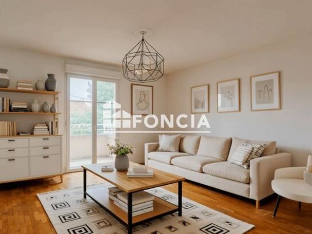 EXCLUSIVITÉ FONCIA – 3 pièces de 66 m² avec balcon et box à 600 m du RER A Neuilly Plaisance