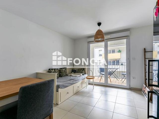 EXCLUSIVITE FONCIA SPECIAL INVESTISSEUR Beau deux pièces avec balcon et parking intérieur