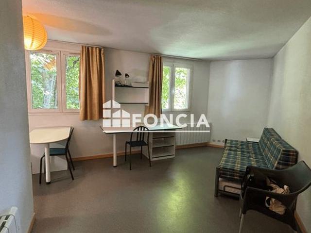 EXCLUSIVITE FONCIA: STUDIO INVESTISSEUR 24m² SECTEUR CURIAL vendu loué –