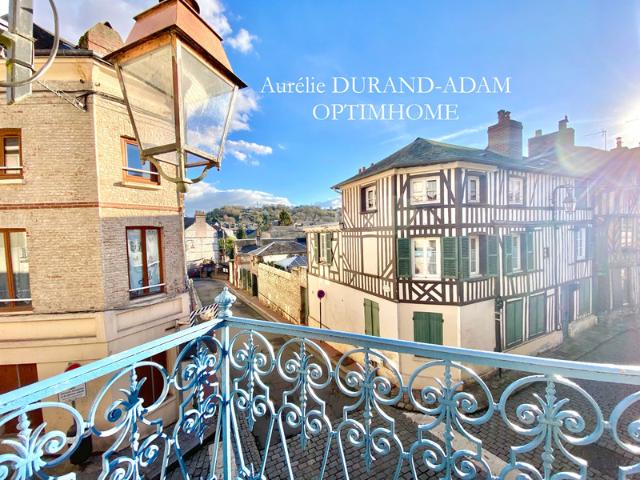 Exclusivité – Honfleur – Appartement rénové dans superbe copropriété historique Balcon Plein coeur Historique