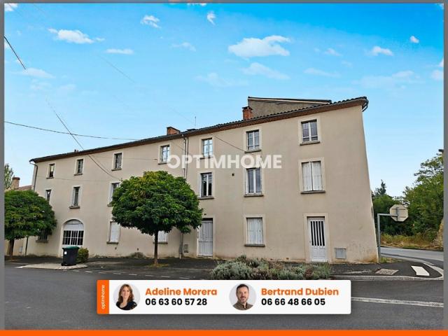EXCLUSIVITE * IMMEUBLE DE RAPPORT + HABITATION INDEPENDANTE + DEPENDANCES + EXTERIEUR * BILLOM 63160