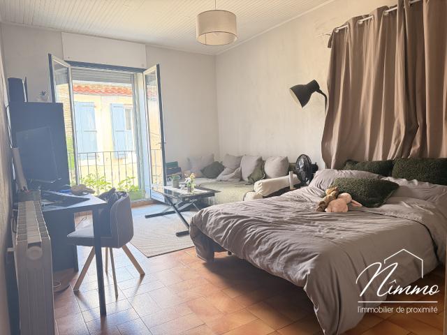 EXCLUSIVITE INVESTISSEUR NIMES VAUBAN / MONT DUPLAN T1BIS AVEC BALCON LOUÉ