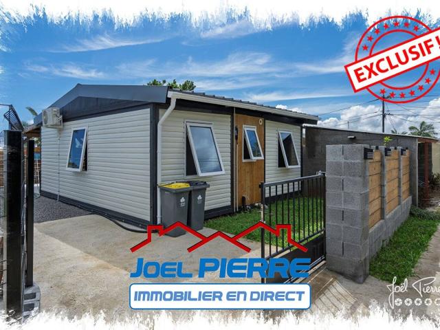 EXCLUSIVITÉ JPI: Maison neuve de 51.80 m2 sur 172 m² de terrai