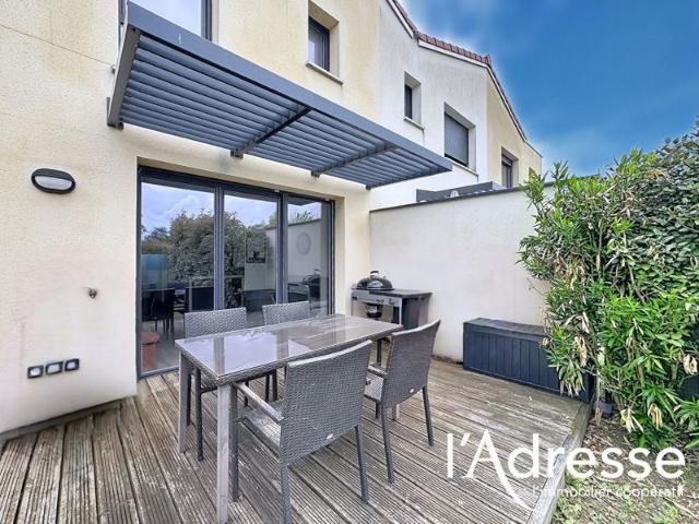 Exclusivité l'Adresse Immobilier Tournefuille Maison récente T4 86m2 avec jardin sans vis à vis, garage et DPE B