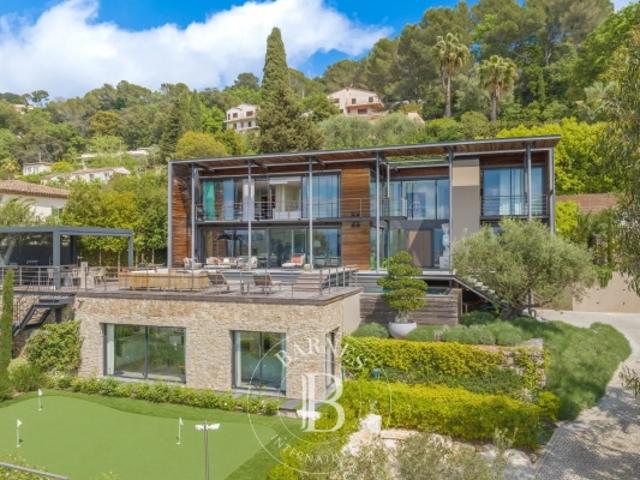 EXCLUSIVITÉ LE CANNET VILLA CONTEMPORAINE VUE PANORAMIQUE