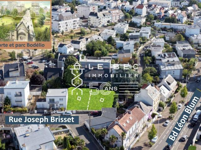 EXCLUSIVITÉ LORIENT Blum: Terrain constructible de 269 m2