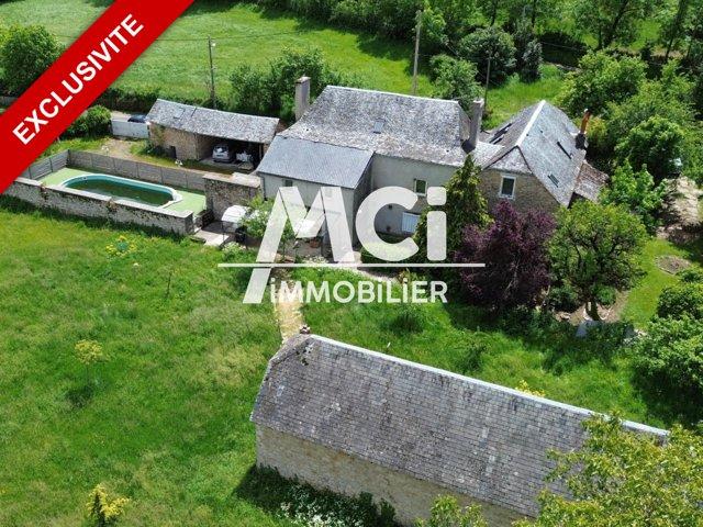 Exclusivité Mci Immobilier Corps de Ferme proximité BOZOULS