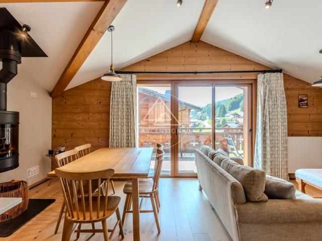 Exclusivité Magnifique appartement de 3 chambres en dernie. 88m² Les Gets