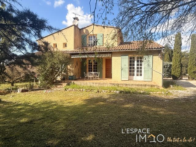 EXCLUSIVITÉ! MAISON 136 M2 SUR 1160 M2 DE TERRAIN A PLAN D'ORGON!