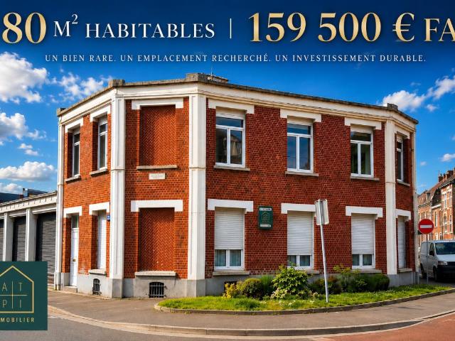 159 500 € FAI MAISON 4 CHAMBRES.2 SDB.TERRASSE.180 M² QUASI REFAITE A NEUF