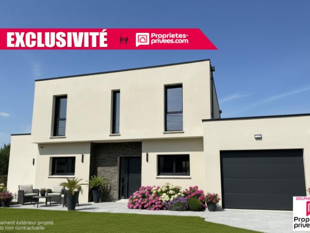 Exclusivité Maison contemporaine classe énergie A avec de belles prestations à Chateauneuf Sur Loire