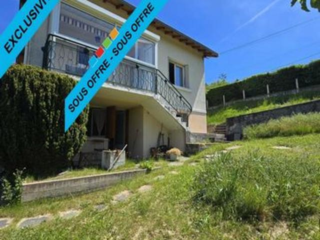 EXCLUSIVITÉ Maison avec grand terrain dans le quartier recherché de Montbarnier à Yssingeaux