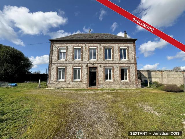 EXCLUSIVITÉ — Maison de Maître en Briques & Silex — Goderville 76110 —