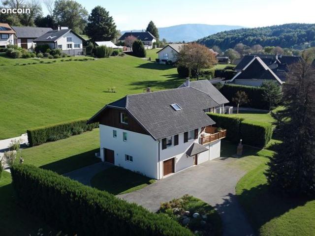 ⭐ EXCLUSIVITÉ – MAISON FAMILIALE 171 m² – 5 CHAMBRES – TERRAIN 1 050 m² – VUE MONTAGNES – THUSY / SALLONGY