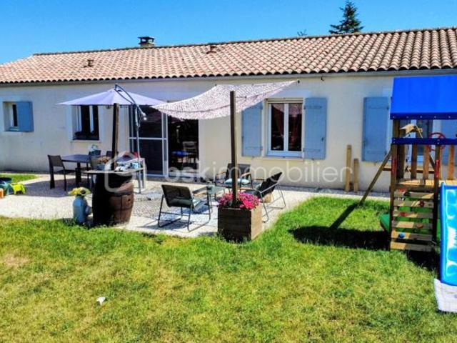 EXCLUSIVITÉ – Maison familiale 121 m² Jardin – Trizay Montherault