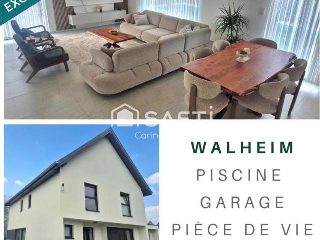 EXCLUSIVITE: maison moderne et récente avec de très beaux volumes