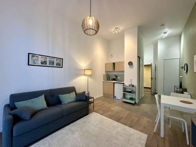 EXCLUSIVITE MASSY PALAISEAU STUDIO MEUBLE 26.46M²