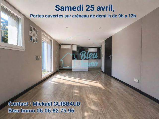 EXCLUSIVITÉ MAUGUIO T2 AVEC JARDIN ET PARKING