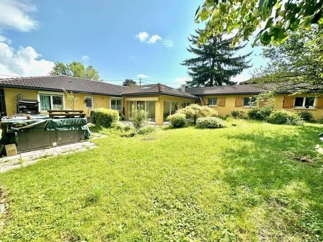 EXCLUSIVITE ORNEX 01210, MAISON 184m² PLAIN PIED 6 CHAMBRES, 118