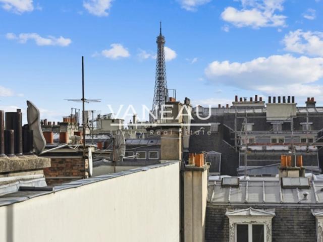 Exclusivité Paris XVIe Studette dernier étage La Muette/OCDE