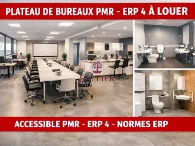 Bureaux ERP 4 & PMR Paris 19e – 188 m² + Terrasse 74 m² | Idéal Médical, Libéral & Digital | ’Ourcq
