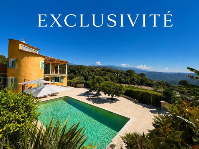 EXCLUSIVITE PROPRIETE STANDING VUE PANORAMIQUE