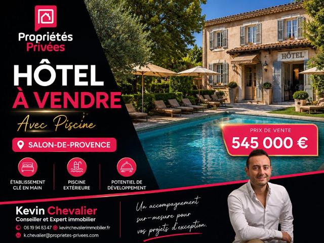 EXCLUSIVITE SALON DE PROVENCE HOTEL, RESTAURANT, PMR, PISCINE