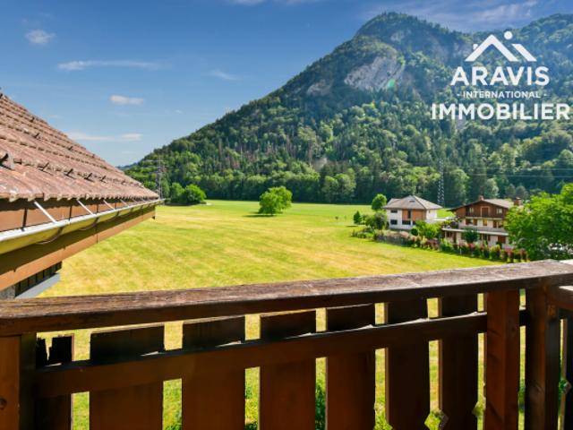 EXCLUSIVITÉ Studio duplex avec balcon, vue montagnes et de