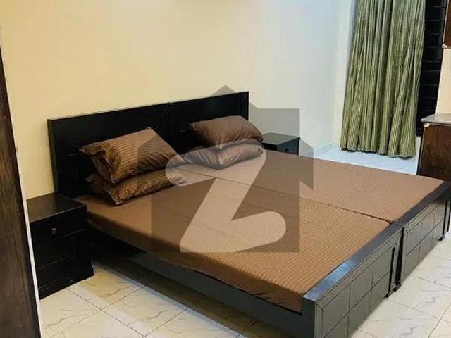 Executive 3 Marla Fully Furnished 1 Bed Flat For Rent In Citi Housing Sialkot Citi Housing Society