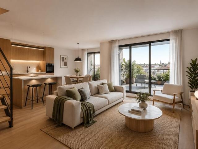 EXEPTIONNEL Duplex en DERNIER ÉTAGE avec TERRASSE secteur Croix de Chavaux