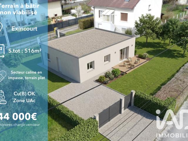 Exincourt Vente Terrain 25