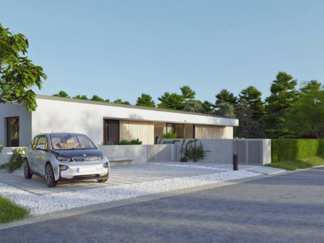 EXKLUSIV außergewöhnlich wohnen in der Thermenregion Bad Waltersorf BUNGALOW modernste Ausstattung, 2Terrassen, Photovoltaikanlage und GARTEN