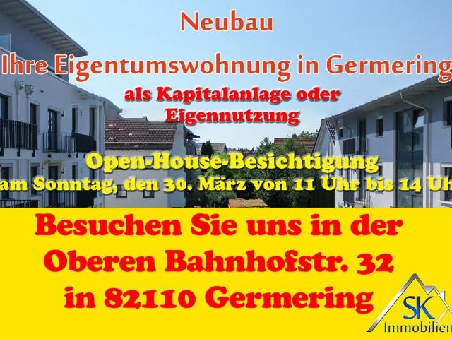 EXKLUSIVANGEBOT: Barrierefrei Nachhaltig Neubau: 2 Zi. Wohnung mit ca. 92 m², Garten + Terasse