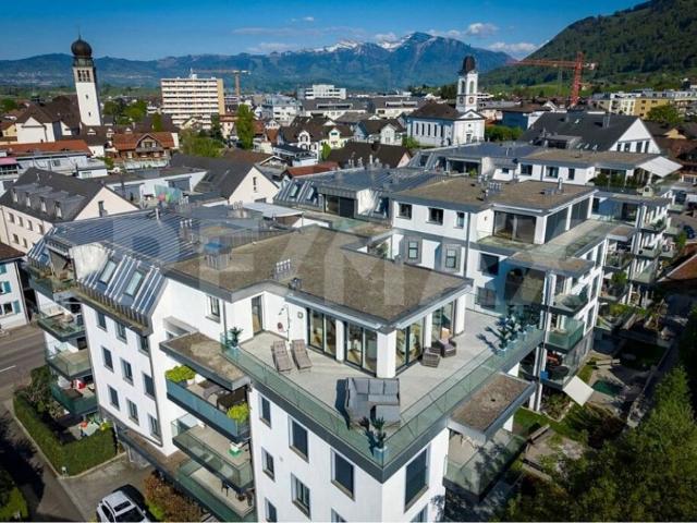 Exklusive 3.5 Zimmer Attikawohnung mit grosser Terrasse und traumhafter Bergsicht