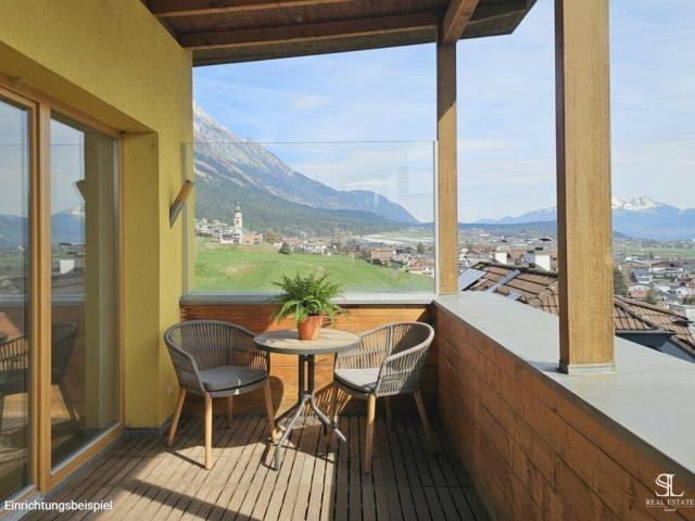 Exklusive 3 Zimmer Maisonette mit Bergblick & zwei Balkonen in Rum zu mieten