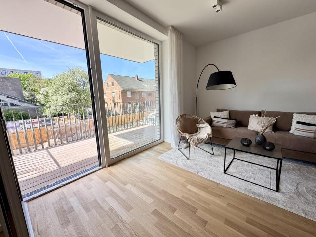 Exklusive 3 Zimmer Neubauwohnung in Toplage, Südbalkon – nah der Hafencity
