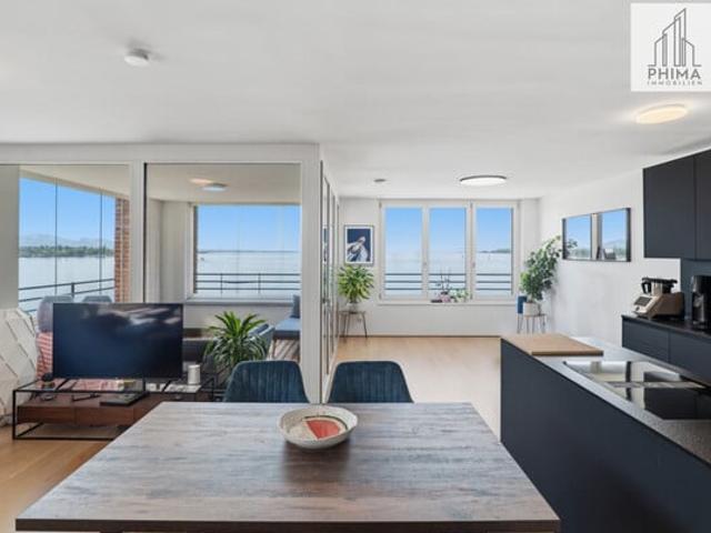 Exklusive 3 Zimmer Wohnung im 4. Obergeschoss – direkt unter dem Penthouse mit traumhafter Seesicht