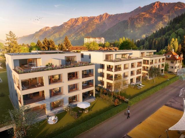 Exklusive 3½ Zimmer Wohnung im Zentrum von Interlaken, Neubau Guisan Park