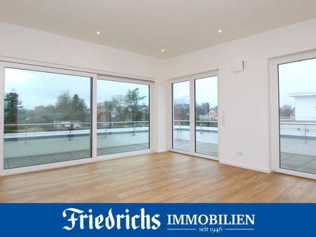 Exklusive 2 Zimmer Neubau Penthousewohnung mit Dachterrasse in zentraler Lage von Varel nahe Dangast