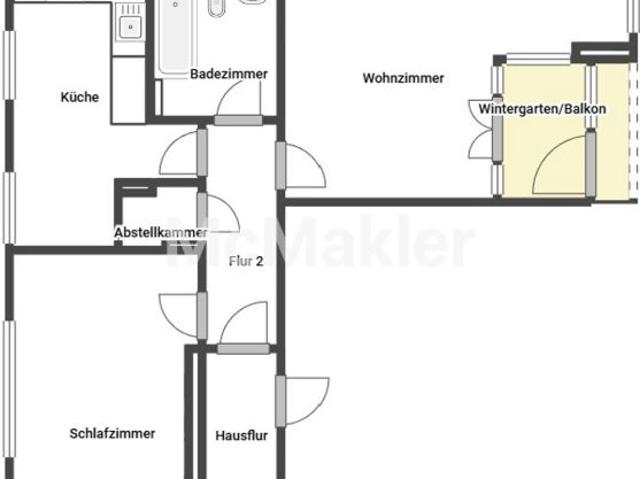 Bezugsfreie 2 Zimmer Wohnung mit direktem Havelblick vom Balkon inkl. Tiefgaragenstellplatz