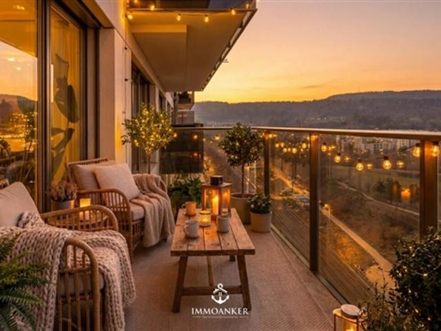 Exklusive 4.5 Zimmer Eigentumswohnung mit Weitblick, Terrasse und Minergie Standard in Dübendorf